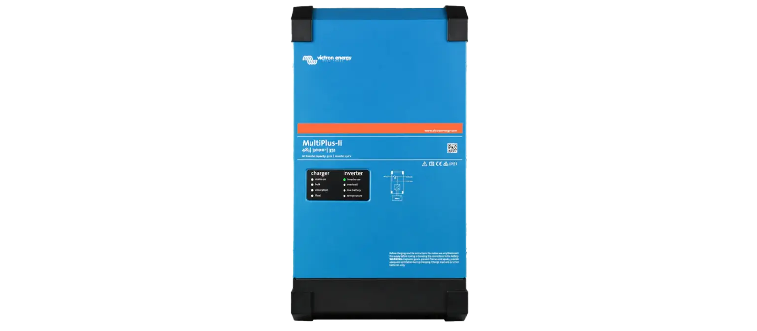 Victron MultiPlus-II 48/3000/35-50 120 V – Onduleur-Chargeur Hybride UL (PowerAssist, UPS, 5 ans) Boutique Solaire Québec