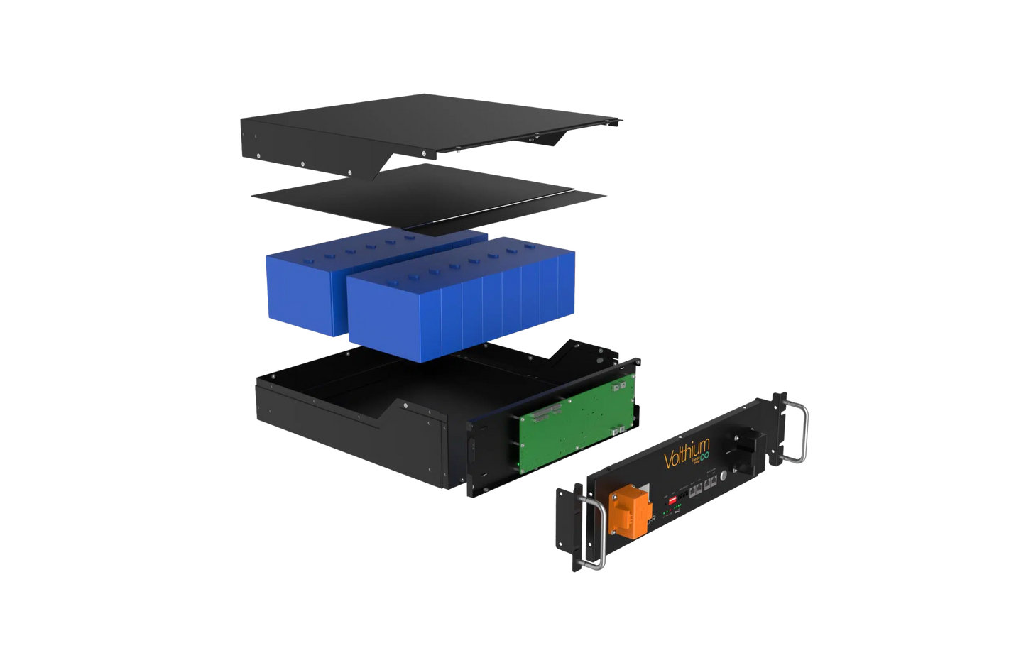 Lithium Volthium battery UL9540 10 kWh – 51.2 V Rackmount | Quebec &amp; Canada